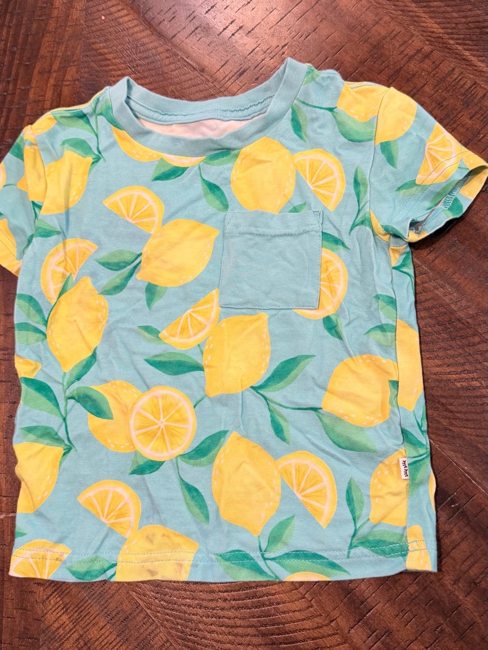 Little Sleepies Lemon Print kids Tee -